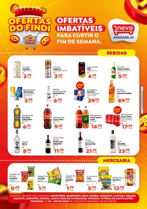 Promoções de Supermercados em Carpina | Ofertas Novo Atacarejo de Novo Atacarejo | 26/04/2024 - 28/04/2024