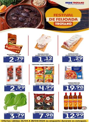 Promoções de Supermercados em Dracena | FINAL DE SEMANA  de Rede Troyano de Supermercados | 26/04/2024 - 28/04/2024