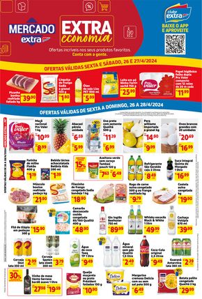 Promoções de Supermercados em Olinda | Mercado Extra Economia de Mercado Extra | 26/04/2024 - 28/04/2024