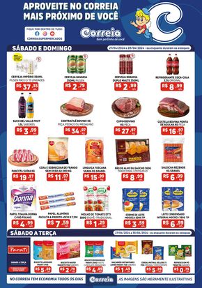 Promoções de Supermercados em Votorantim | Ofertas Supermercados Correia de Supermercados Correia | 26/04/2024 - 30/04/2024