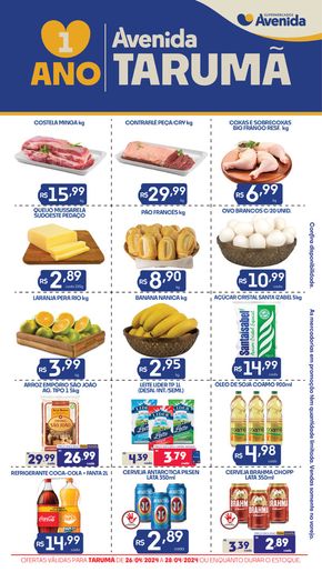 Promoções de Supermercados em Garça | Oferta Supermercados Avenida de Supermercados Avenida | 26/04/2024 - 28/04/2024