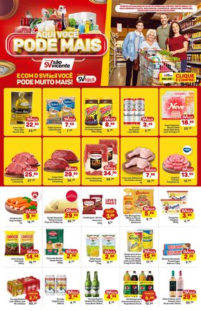 Promoções de Supermercados em Santa Bárbara d'Oeste | Oferta Supermercados São Vicente de Supermercados São Vicente | 26/04/2024 - 28/04/2024