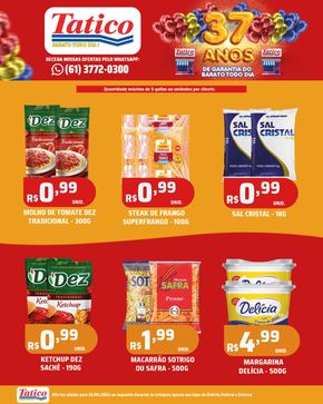 Promoções de Supermercados em Águas Lindas de Goiás | Ofertas Tatico de Tatico | 26/04/2024 - 26/04/2024