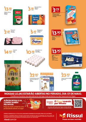 Promoções de Supermercados em Tramandaí | Fim de Semana de Supper Rissul | 26/04/2024 - 27/04/2024
