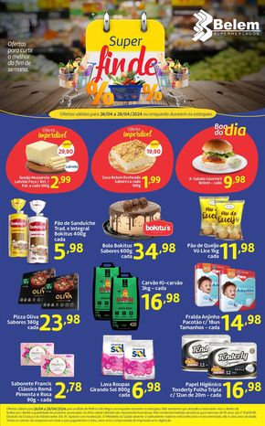 Promoções de Supermercados em São Bento do Sul | Ofertas Belem Supermercados de Belem Supermercados | 26/04/2024 - 28/04/2024