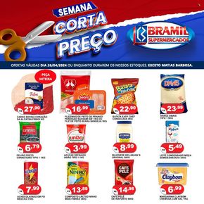 Catálogo Bramil Supermercados em Três Rios | Ofertas Bramil Supermercados | 26/04/2024 - 26/04/2024
