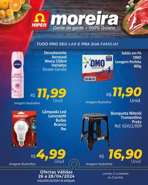 Catálogo Hiper Moreira | Ofertas Hiper Moreira | 26/04/2024 - 28/04/2024