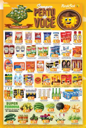 Promoções de Supermercados em Ibirá | Ofertas Rede Sol de Rede Sol | 26/04/2024 - 29/04/2024