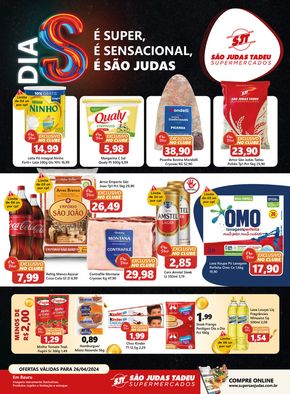 Promoções de Supermercados em Bauru | DIA S SÃO JUDAS  de São Judas Tadeu | 26/04/2024 - 26/04/2024