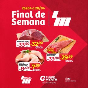 Promoções de Supermercados em Porto Belo | Final De Semana  de Supermercados Myatã | 26/04/2024 - 28/04/2024