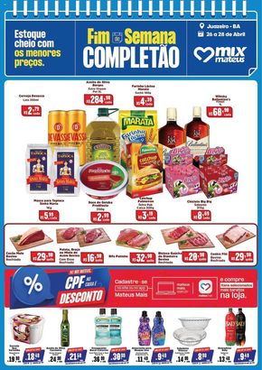 Promoções de Supermercados em Marabá | Ofertas Supermercados Mateus de Supermercados Mateus | 26/04/2024 - 28/04/2024