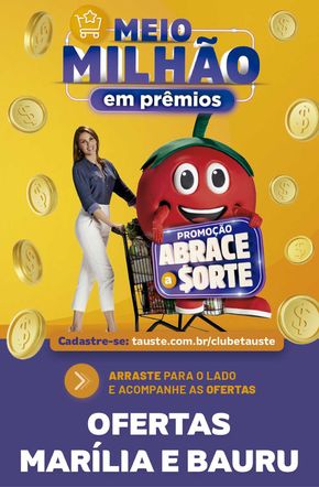 Catálogo Supermercados Tauste em Bauru | Ofertas Tauste Cooperada Marília e Bauru | 26/04/2024 - 29/04/2024