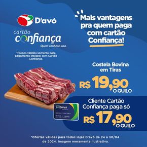 Catálogo D'avó Supermercado em São Bernardo do Campo | Ofertas D'avó Supermercado | 26/04/2024 - 30/04/2024