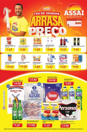 Promoções de Supermercados em Marialva | Ofertas Assaí Atacadista de Assaí Atacadista | 26/04/2024 - 28/04/2024