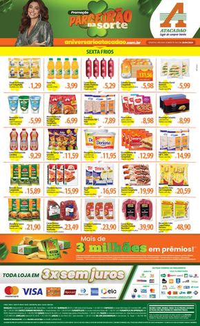 Promoções de Supermercados em Florianópolis | Atacadão - Sexta Frios de Atacadão | 26/04/2024 - 26/04/2024