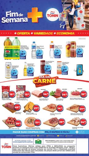 Promoções de Supermercados em Birigui | Fim de semana + Tonin de Tonin Superatacado | 27/04/2024 - 28/04/2024