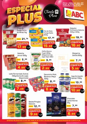 Catálogo Supermercados ABC em Araxá |  Especial Cliente Plus | 29/04/2024 - 03/05/2024