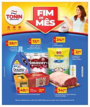 Promoções de Supermercados em Brodowski | Fim De Mês de Tonin Superatacado | 29/04/2024 - 03/05/2024