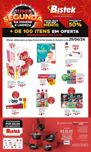 Promoções de Supermercados em Içara | Ofertas Bistek Supermercados de Bistek Supermercados | 29/04/2024 - 29/04/2024