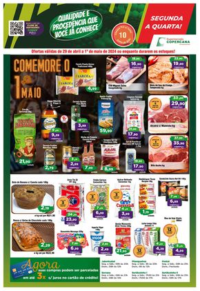 Promoções de Supermercados em Guará | Ofertas Copercana de Copercana | 29/04/2024 - 01/05/2024