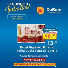 Catálogo Dubom Supermercados em Barra Velha | Ofertas Dubom Supermercados | 29/04/2024 - 29/04/2024