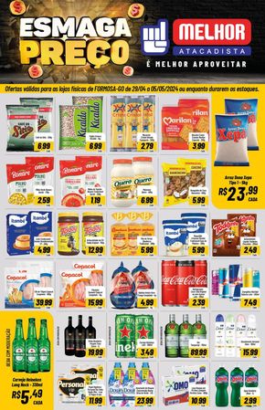 Promoções de Supermercados em Luziânia | Ofertas Melhor Atacadista de Melhor Atacadista | 29/04/2024 - 05/05/2024