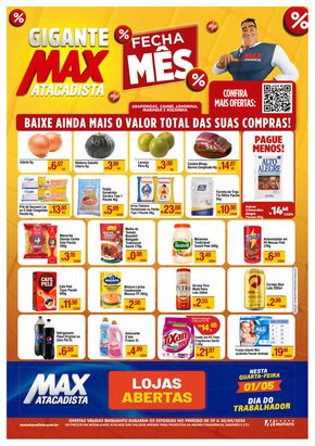 Promoções de Supermercados em Mandaguaçu | Ofertas Max Atacadista de Max Atacadista | 29/04/2024 - 30/04/2024