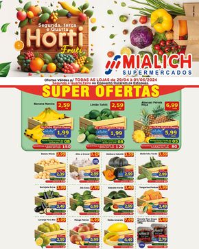 Catálogo Mialich Supermercados em Orlândia | Ofertas Mialich Supermercados | 29/04/2024 - 01/05/2024