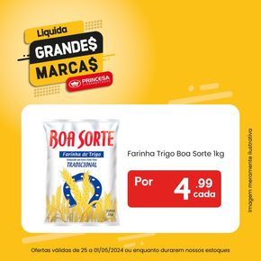 Promoções de Supermercados em Iguaba Grande | Ofertas Princesa Supermercados de Princesa Supermercados | 29/04/2024 - 01/05/2024