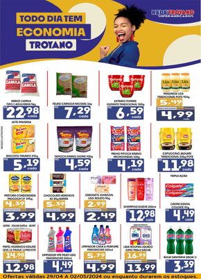 Catálogo Rede Troyano de Supermercados em Dracena | TODO DIA TEM ECONOMIA NO TROYANO!!! | 29/04/2024 - 02/05/2024