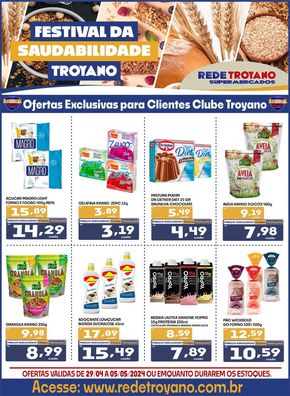 Catálogo Rede Troyano de Supermercados em Dracena | FESTIVAL DA SAUDABILIDADE  | 29/04/2024 - 05/05/2024