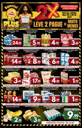 Catálogo Rede Plus Supermercados em Caieiras | Jornal de ofertas | 29/04/2024 - 30/04/2024