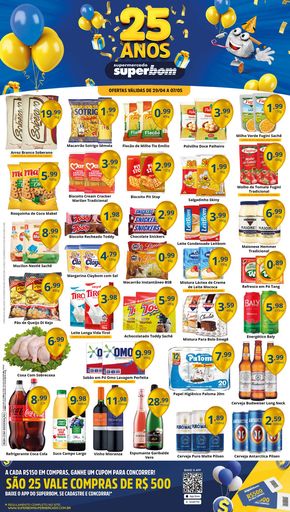 Catálogo Superbom Supermercado em Taguatinga | Oferta Superbom Supermercado | 29/04/2024 - 07/05/2024
