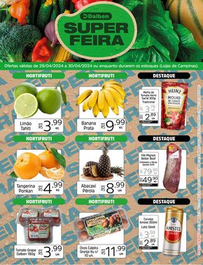 Catálogo Supermercado Dalben em Valinhos |  Super Feira | 29/04/2024 - 30/04/2024