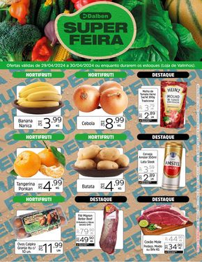 Catálogo Supermercado Dalben em Campinas |  Super Feira | 29/04/2024 - 30/04/2024