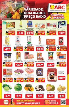Promoções de Supermercados em Nova Serrana |  Ofertas da Semana Varejo - Geral de Supermercados ABC | 29/04/2024 - 04/05/2024