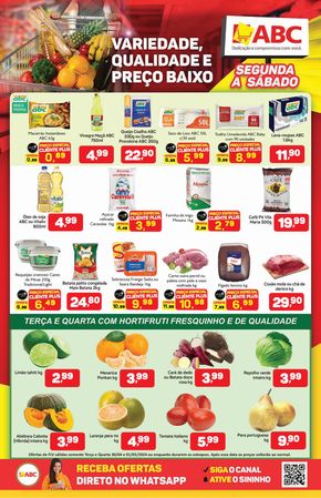 Catálogo Supermercados ABC em Araxá |  Ofertas da Semana Varejo - Araxá | 29/04/2024 - 04/05/2024