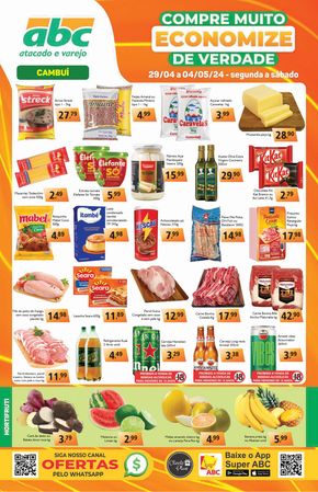 Catálogo Supermercados ABC em Cambuí | Oferta Semanal Atacados - Cambuí | 29/04/2024 - 04/05/2024