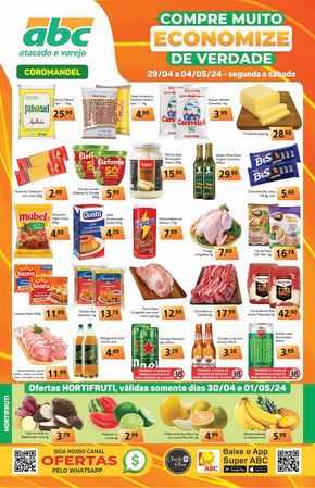 Catálogo Supermercados ABC em Coromandel |  Oferta Semanal Atacados - Coromandel | 29/04/2024 - 04/05/2024