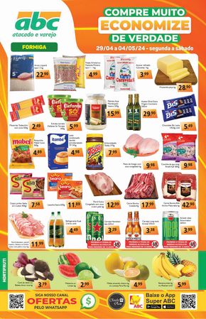 Catálogo Supermercados ABC em Planalto |  Oferta Semanal Atacados - Formiga | 29/04/2024 - 04/05/2024