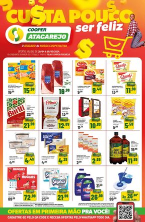 Promoções de Supermercados em Guaramirim | Semanal ATACAREJO de Cooper | 29/04/2024 - 05/05/2024