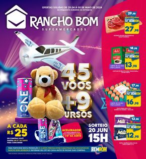 Catálogo Rancho Bom Supermercados em Schroeder | Ofertas Rancho Bom Supermercados | 29/04/2024 - 05/05/2024