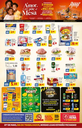 Catálogo Supermercados Rena em Mateus Leme | Ofertas Supermercados Rena | 29/04/2024 - 05/05/2024