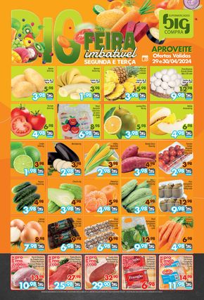 Promoções de Supermercados em Pontal | Ofertas Supermercados Big Compra de Supermercados Big Compra | 29/04/2024 - 30/04/2024