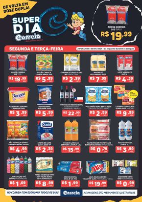 Catálogo Supermercados Correia em Votorantim | Ofertas Supermercados Correia | 29/04/2024 - 30/04/2024