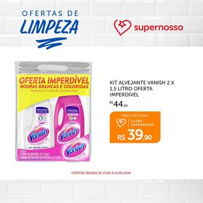 Promoções de Supermercados em Esmeraldas | Ofertas De Limpeza  de Super Nosso | 29/04/2024 - 15/05/2024