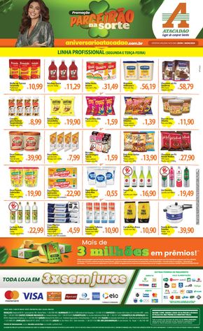 Promoções de Supermercados em Içara | Atacadão - Linha Profissional - Segunda e Terça de Atacadão | 29/04/2024 - 30/04/2024