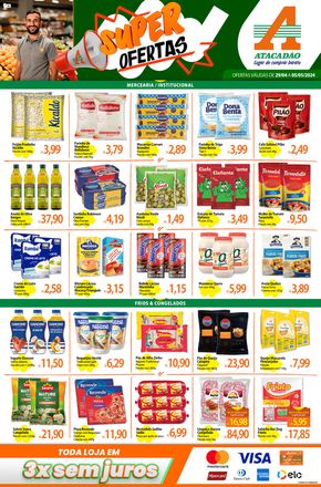 Promoções de Supermercados em Barra dos Coqueiros | Atacadão - Super Ofertas de Atacadão | 29/04/2024 - 05/05/2024