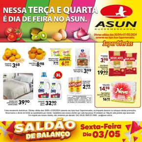 Promoções de Supermercados em São Sebastião do Caí | Ofertas Asun de Asun | 30/04/2024 - 01/05/2024