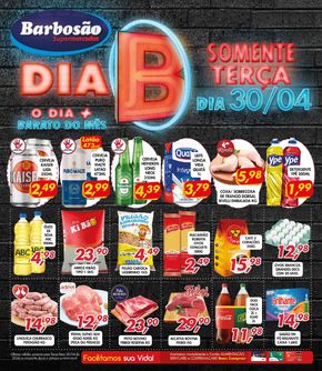 Catálogo Barbosão Extra Supermercados em Araxá | Ofertas Barbosão Extra Supermercados | 30/04/2024 - 30/04/2024